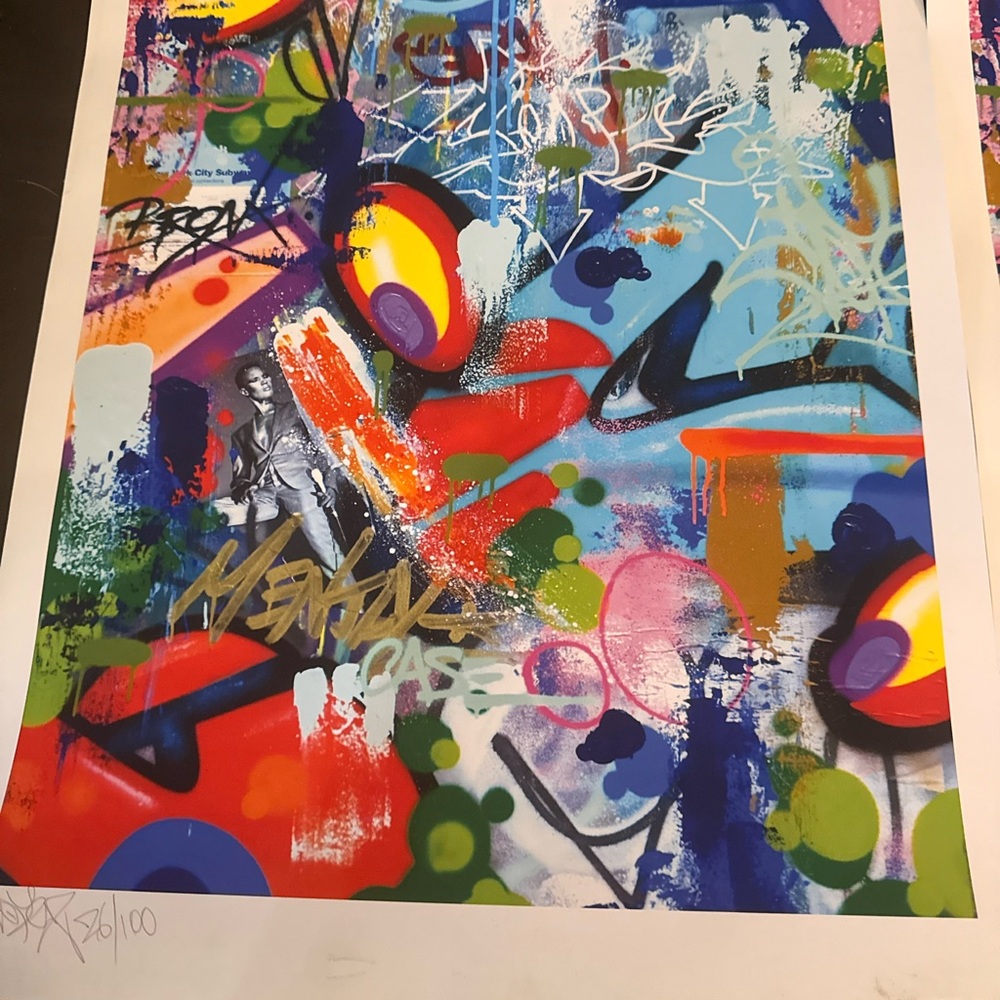 Cope2 limited @100 print on fine craft professional art paper MENTAL CASE TITLE